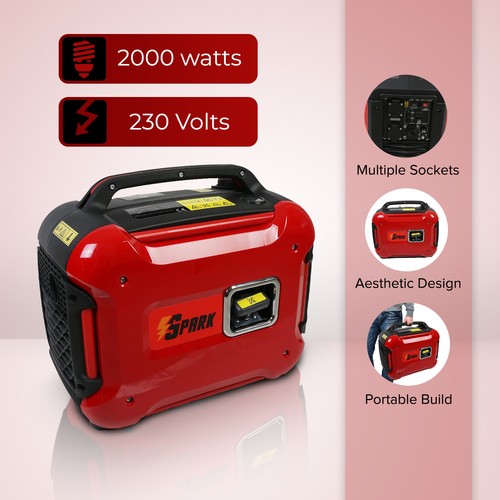 Spark 2000w inverter - spark, suitcase